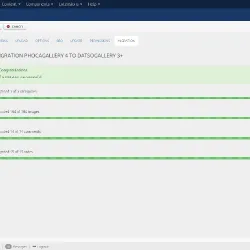 Миграция PhocaGallery 4 в DatsoGallery 3