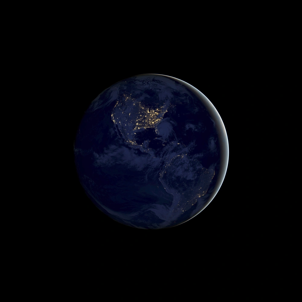 Wallpaper Earth Night