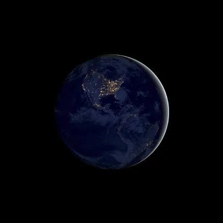 Wallpaper Earth Night