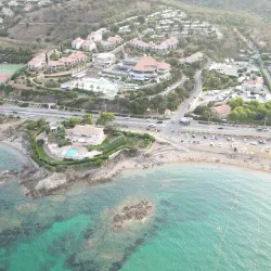 Bird's-eye view of La Gaillarde