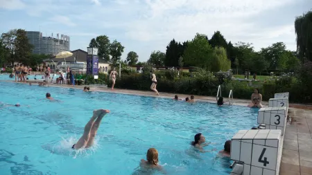 Plongée dans l'eau