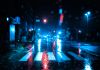 Feux dans les reflets