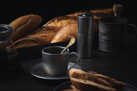 Pain et café du matin