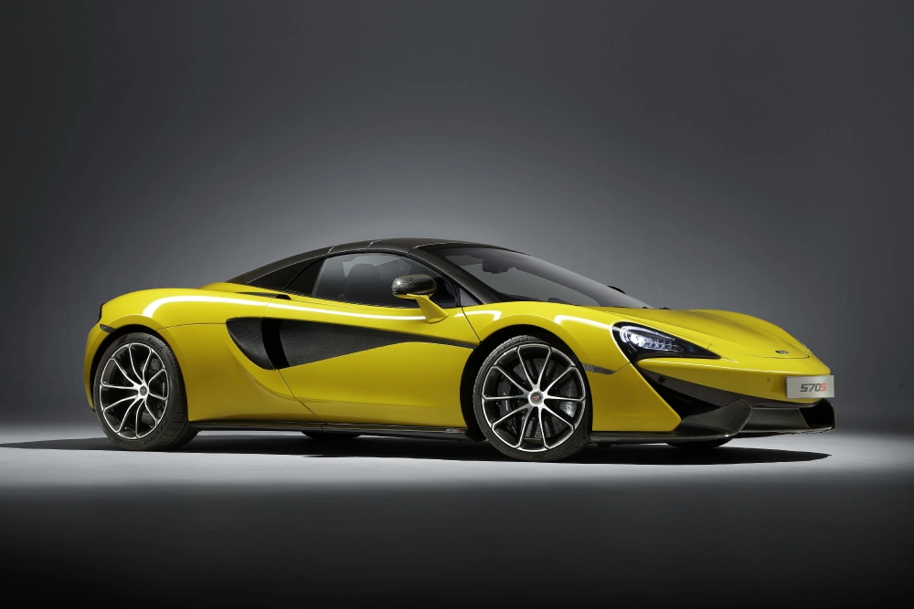 McLaren 570S Spider Yellow