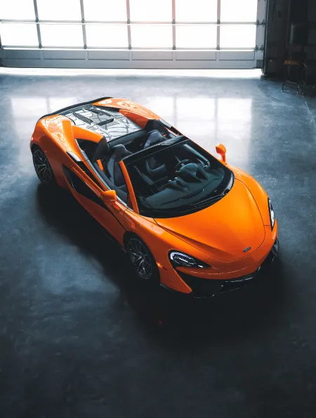 McLaren 570S Spider Orange